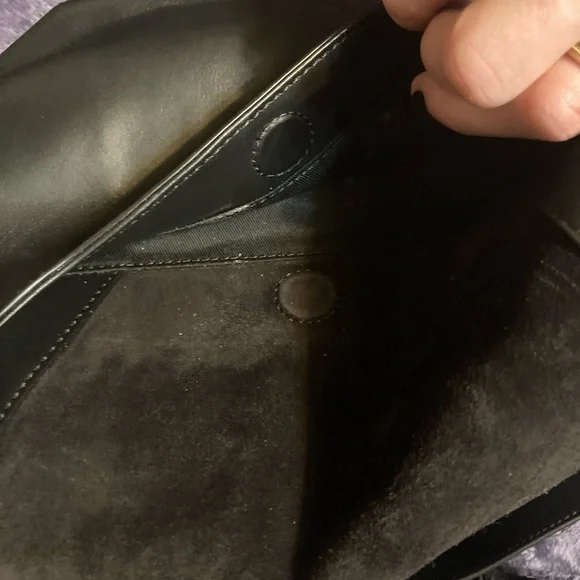 Frye Black Crossbody Bag with Fringe Detailing “RAY” nwt! - Picture 7 of 7